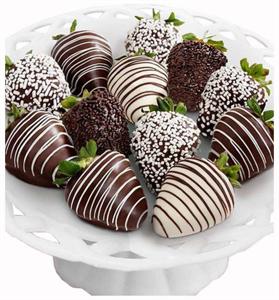 12 Gurme Batırılmış Çilek